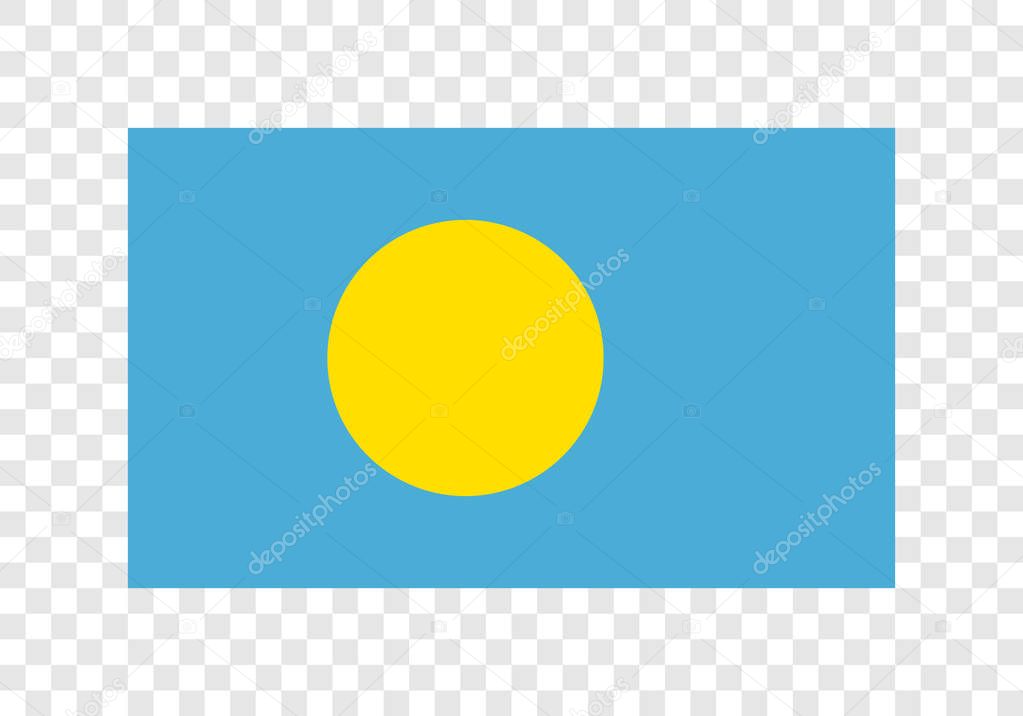 Republic of Palau - The National Flag