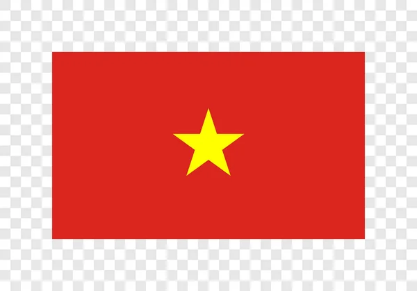 Vietnam Vietnam Bendera Nasional - Stok Vektor