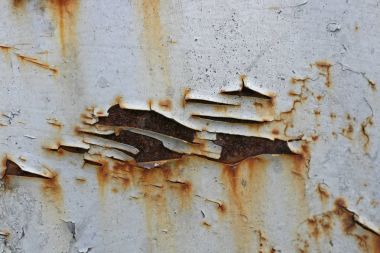 Paslı boyalı çelik