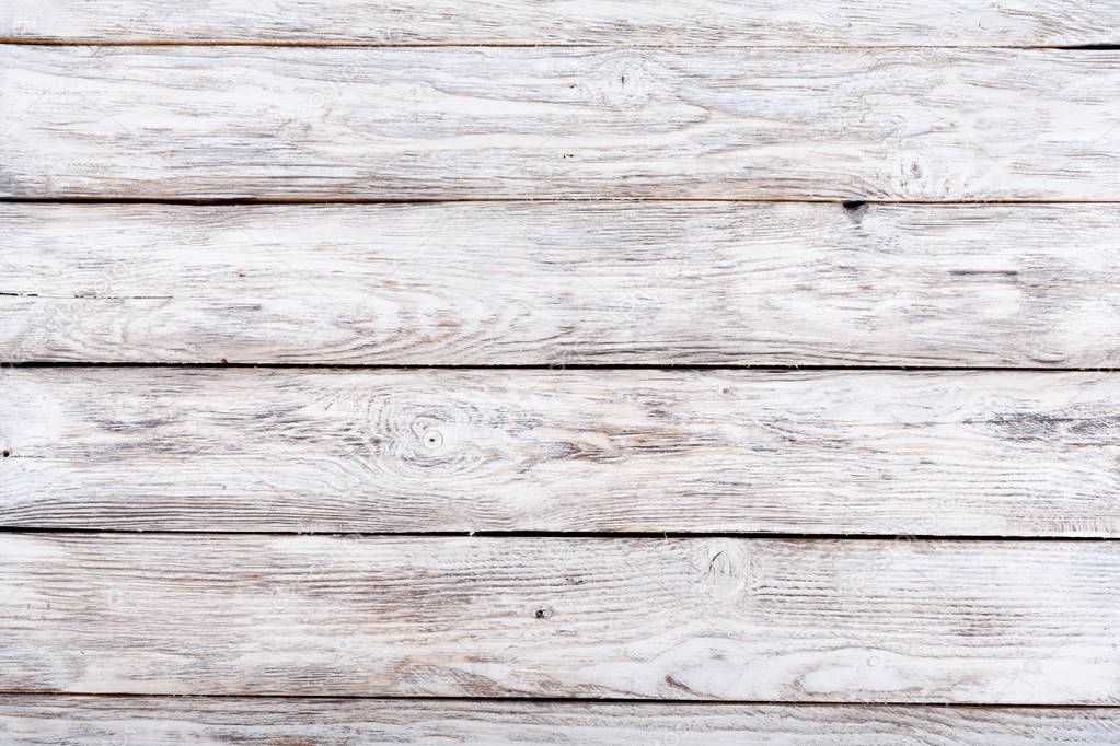 Old white wooden textured background