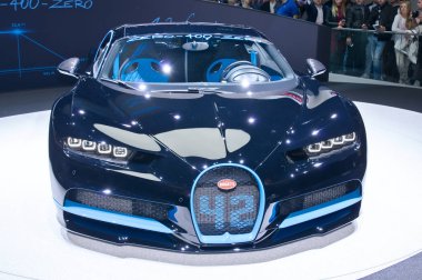 Bugatti Chiron 42 saniye baskı