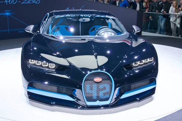 Bugatti Quirón 42 segundos edición — Foto de Stock