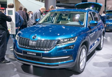 Mavi Skoda Kodiaq