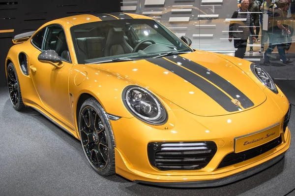 Porsche 911 Turbo S exclusieve serie — Stockfoto