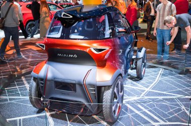 Koltuk Minimo dört tekerlekli bisiklet konsepti