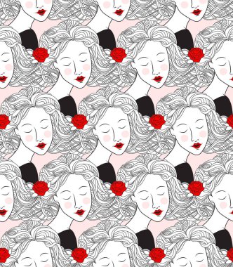 Kadın yüzlü, kusursuz bir model..