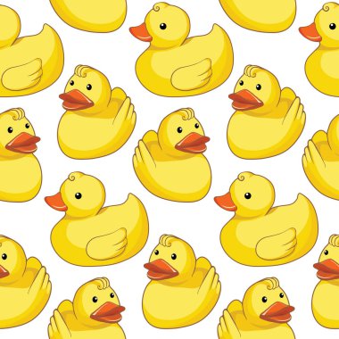 Sarı ördekli, kusursuz bir model.