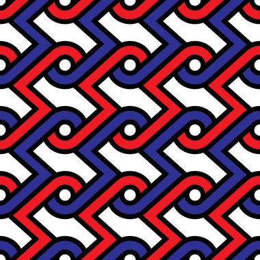 Vektör geometrisi soyut dikişsiz model arkaplanı