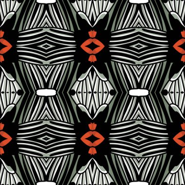 Vektör geometrisi soyut dikişsiz model arkaplanı