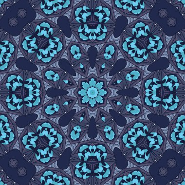 Güzel dairesel vektör arkaplanı. Fraktal resim