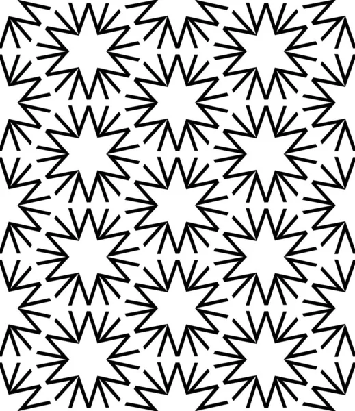 Vectorgeometrie Abstracte Naadloze Patroon Achtergrond — Stockvector