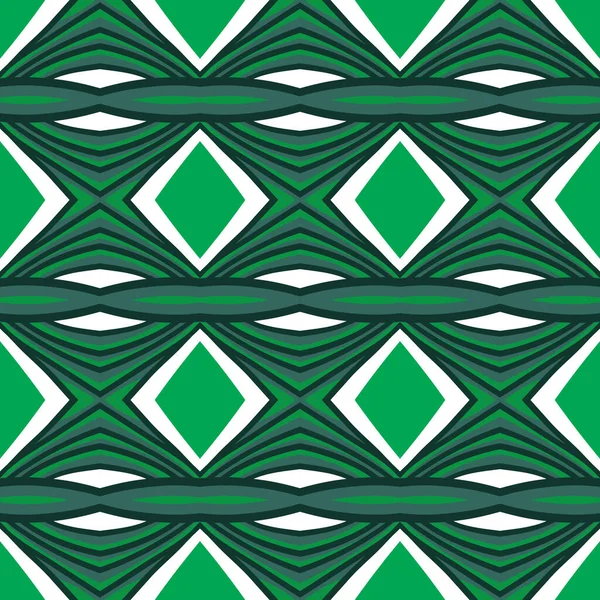 Vektor Geometrie Abstrakte Nahtlose Muster Hintergrund — Stockvektor