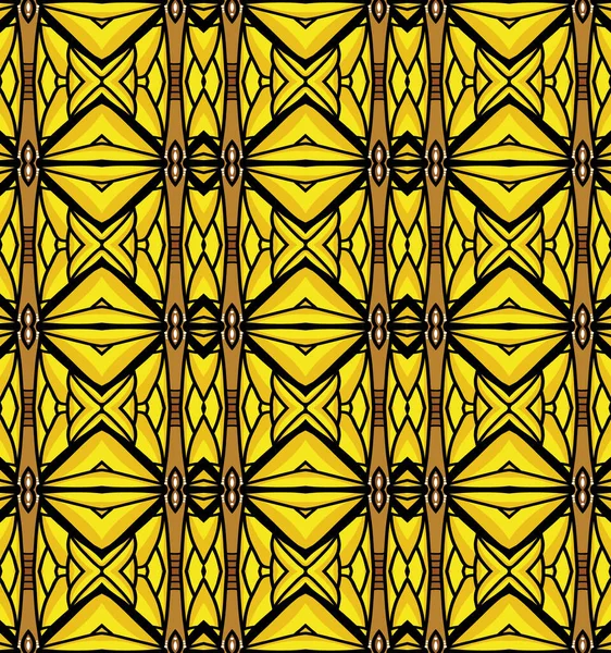 Géométrie Vectorielle Abstraite Fond Motif Sans Couture — Image vectorielle