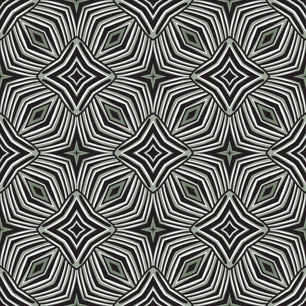 ベクトル幾何学抽象的なシームレスなパターンの背景 — ストックベクタ