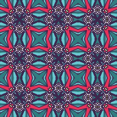 Vintage vektörsüz çiçek deseni