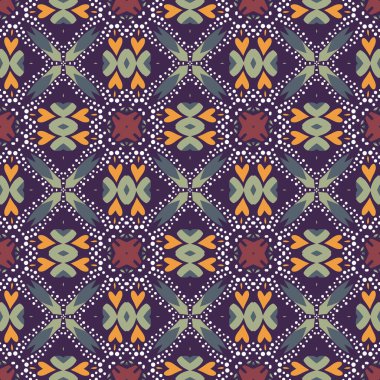 Vintage vektörsüz çiçek deseni