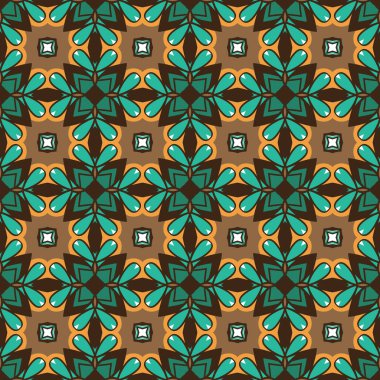 Vintage vektörsüz çiçek deseni