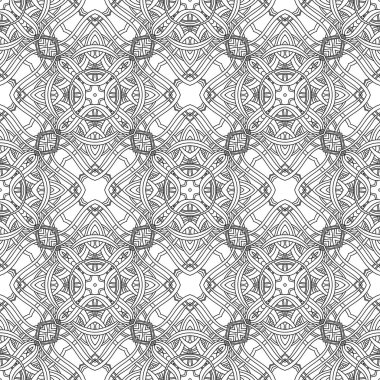 Vintage vektörsüz çiçek deseni