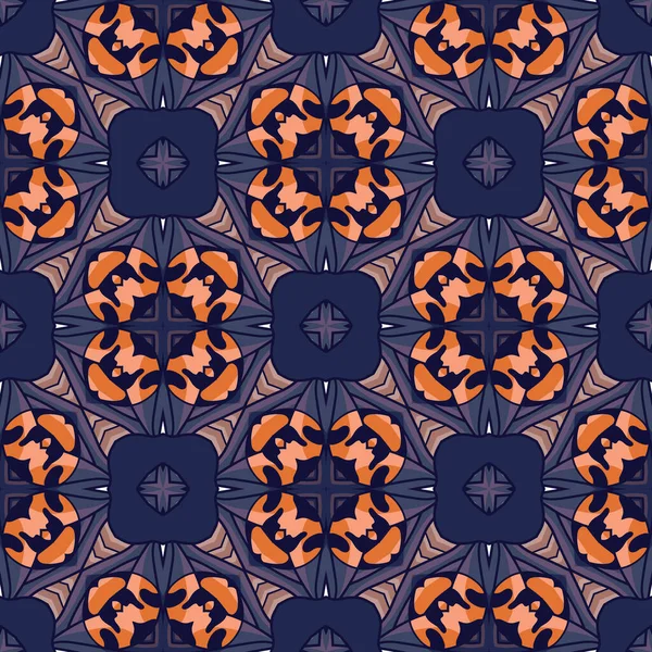 Vintage Vecteur Motif Fleur Sans Couture — Image vectorielle