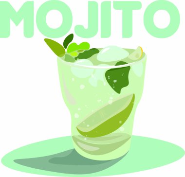 vektör kokteyl Mojito