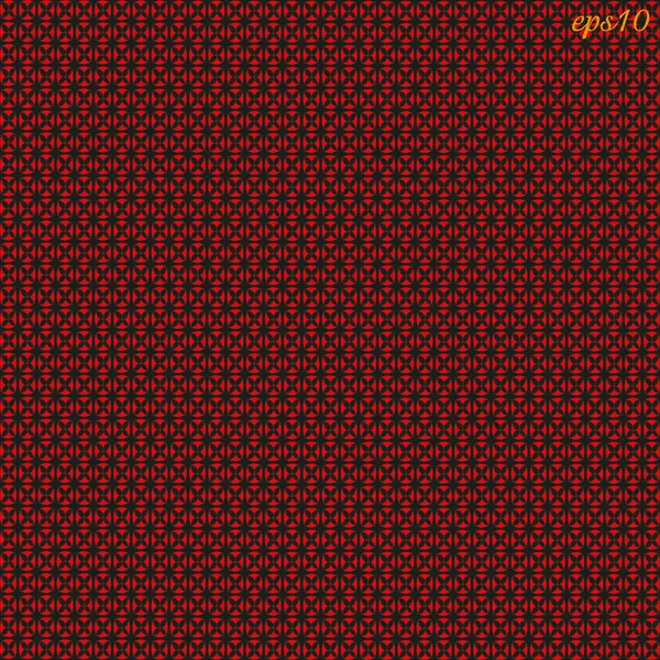 Black  red texture pattern — Stock Vector