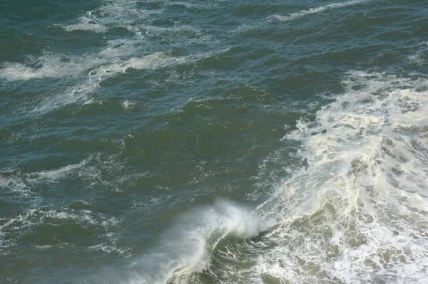 Acción Ondulatoria del Océano Pacífico - Costa de Oregon — Foto de Stock