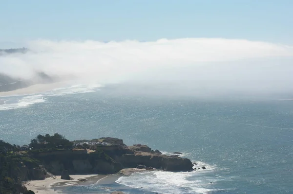 North Pacific Cloud Bank-Oregon Coast — Foto de Stock