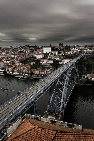 Cidade cinzenta do Porto — Fotografia de Stock