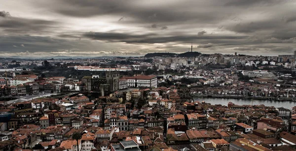 Porto gri Cityscape 4 — Stok fotoğraf