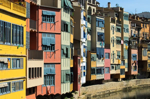 Detail der historischen Stadt Girona (Spanien) — Stockfoto