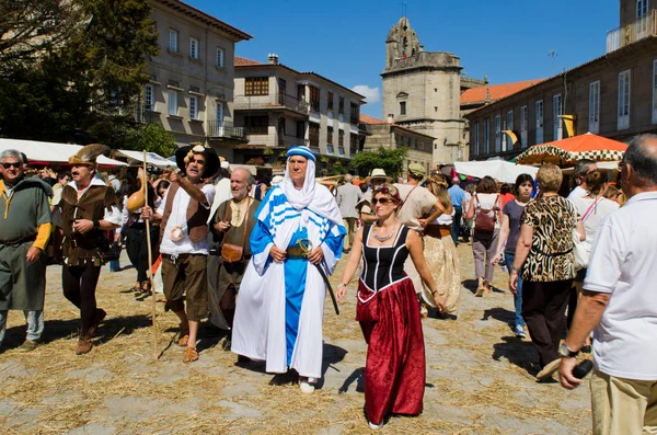 Medieval fair in Galicia (Spain) — Stock Photo, Image
