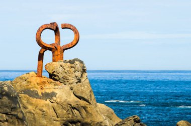 Peine de los vientos  in San Sebastian (Spain)