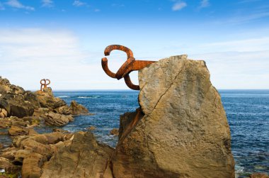 Peine de los vientos  in San Sebastian (Spain)