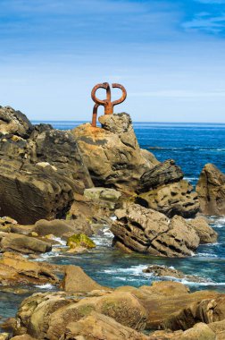 Peine de los vientos  in San Sebastian (Spain)