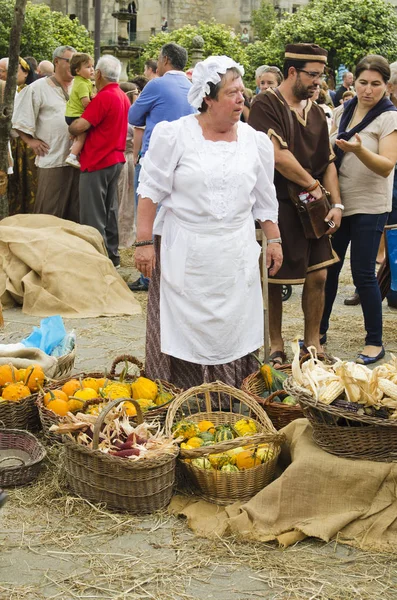 Medieval fair in Galicia (Spain) — Stock Photo, Image