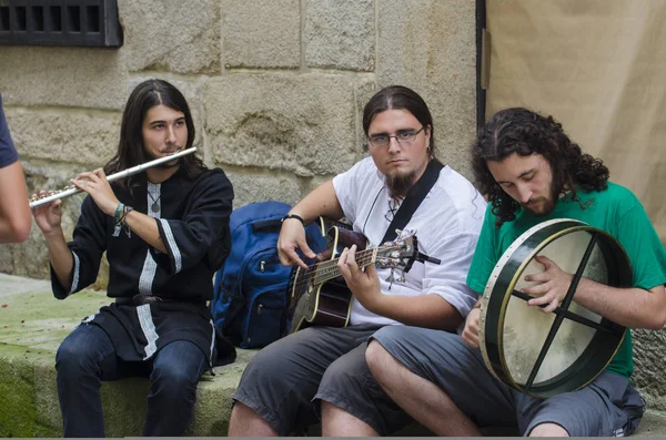 Feria medieval en Galicia (España) ) — Foto de Stock