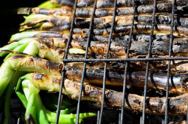 Calot, Katalonya (İspanya gelen tipik soğan)