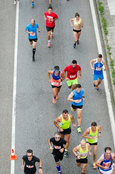Popüler bir yarış bir katılımcıların detay — Stok fotoğraf