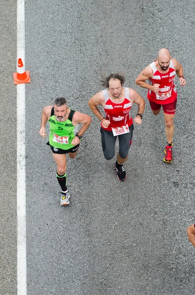 Popüler bir yarış bir katılımcıların detay — Stok fotoğraf