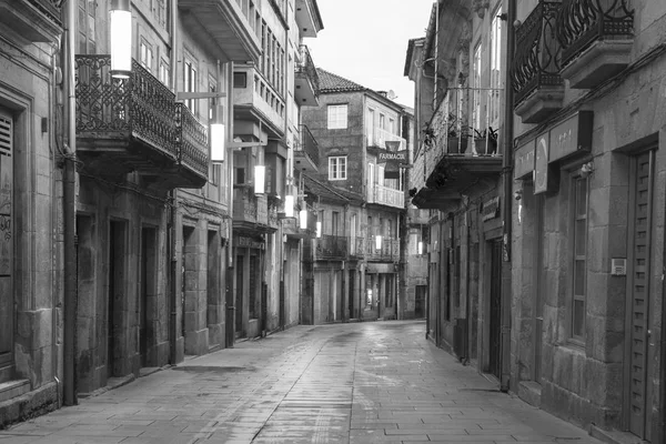 Pontevedra in zwart-wit — Stockfoto