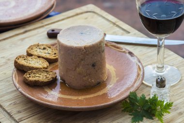 Vegan gıda ile çanak