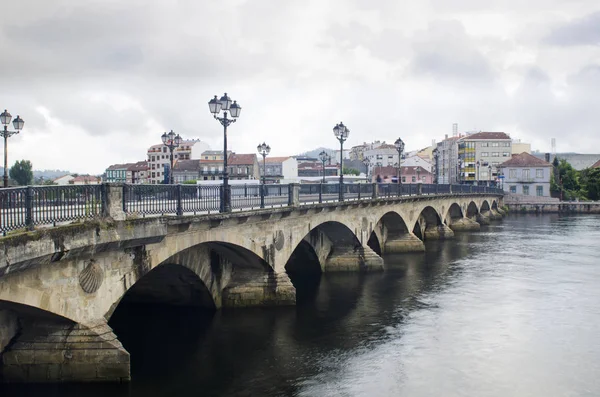 Ponte do Burgo en Pontevedra (Spain) — стокове фото