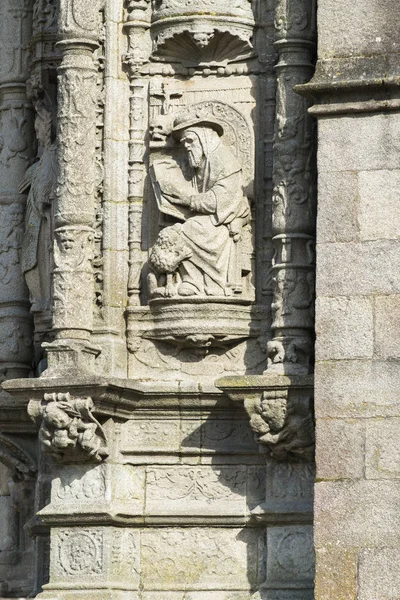 Igreja de estilo barroco em Pontevedra (Espanha ) — Fotografia de Stock