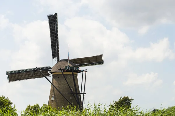 geleneksel yel değirmenleri Hollanda