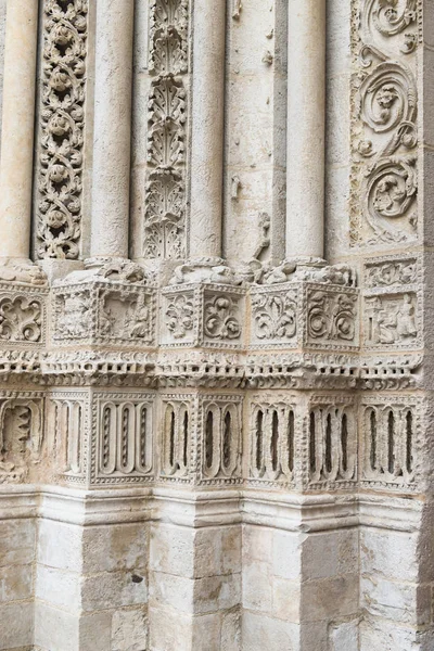 Detalhe da catedral de Rouen (França ) — Fotografia de Stock