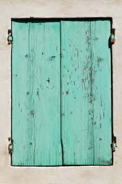 Pencere bir evin Provence Fransa