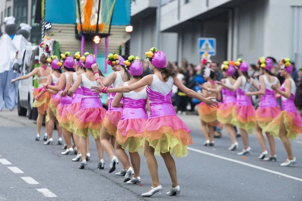 Carnaval d'hiver à Pontevedra (Espagne ) — Photo