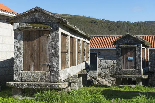 Galiçya (İspanya, tipik tahıl ambarı) — Stok fotoğraf