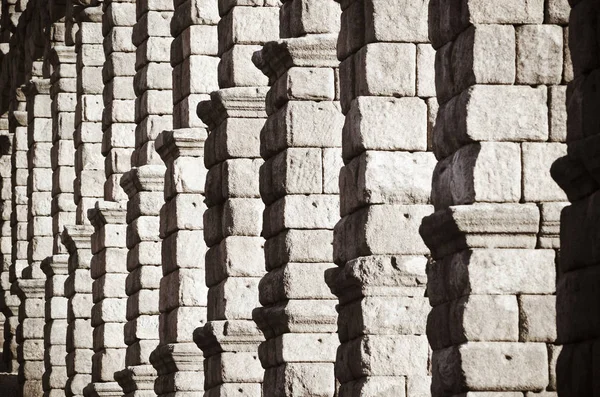 Aquaduct van Segovia (Spanje) — Stockfoto