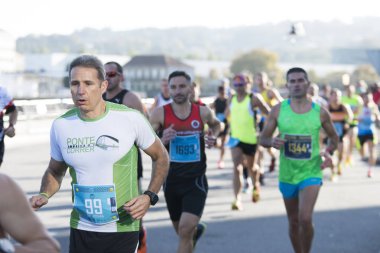 Yarı Maraton çalıştıran sporcular